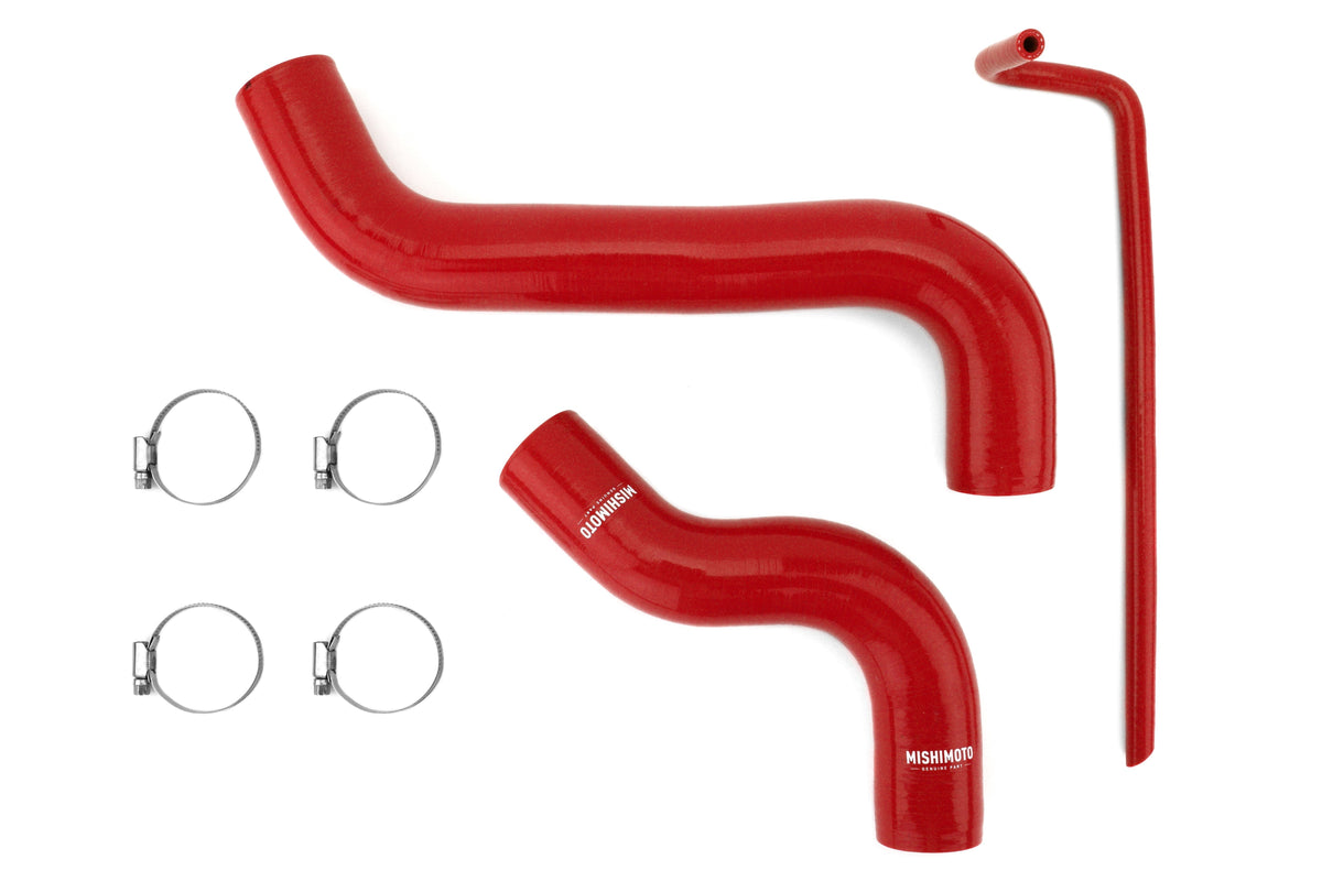 Mishimoto Radiator Hose Kit Red - 2015-2021 Subaru WRX