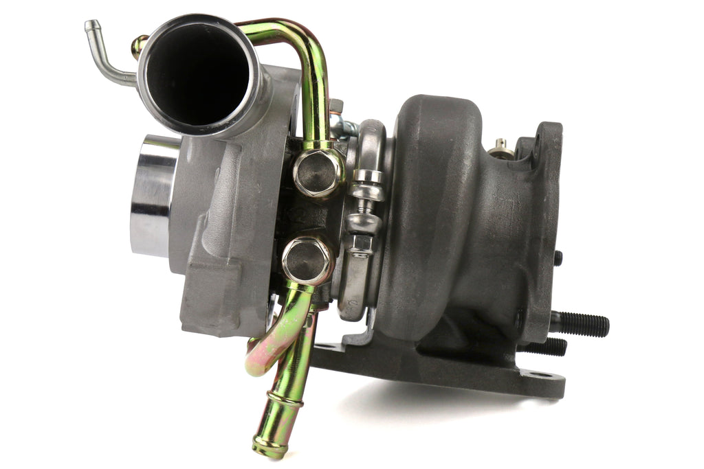Forced Performance FP BLUE Turbocharger Subaru STI 58mm 8cm EWG w/ Oil Feed Line - 2002-2007 Subaru WRX / 2004-2021 Subaru STI
