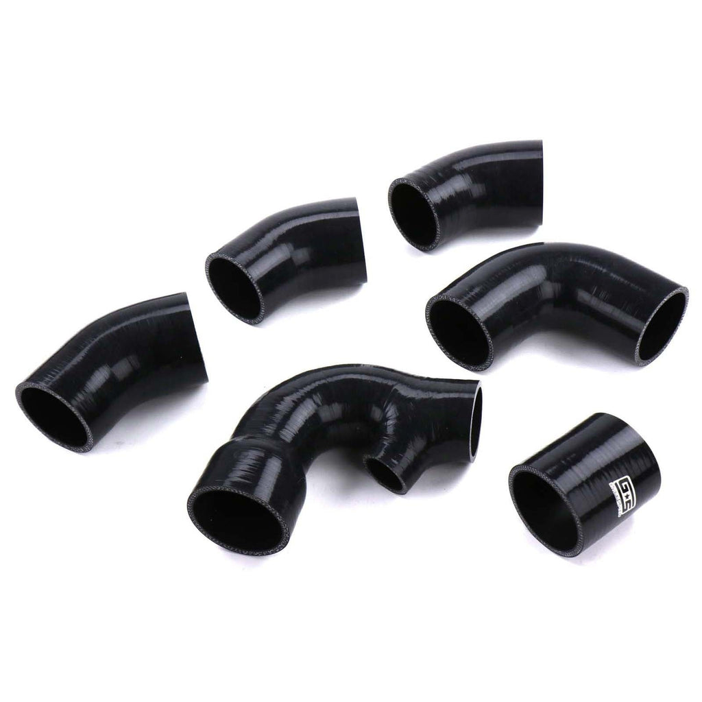 GrimmSpeed Front Mount Intercooler Pipe Kit Black - 2015-2021 Subaru WRX