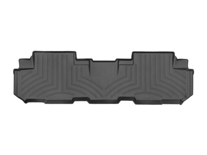 WeatherTech Rear FloorLiner - Black - 2019-2023 Subaru Ascent (2nd Row Bench Seat)