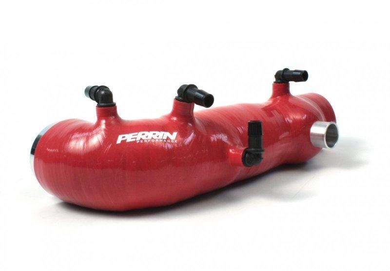 PERRIN Turbo Inlet Hose - Red - 2008-2014 Subaru WRX / 2004-2013 Subaru Forester XT / 2005-2009 Subaru Legacy GT / Outback XT