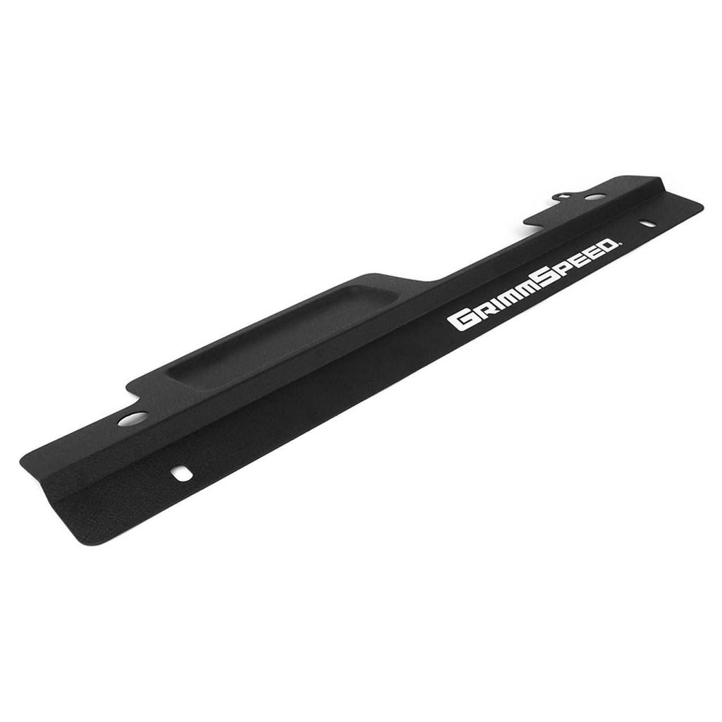 GrimmSpeed Radiator Shroud w/ Tool Tray Black - 2002-2007 Subaru WRX/STI