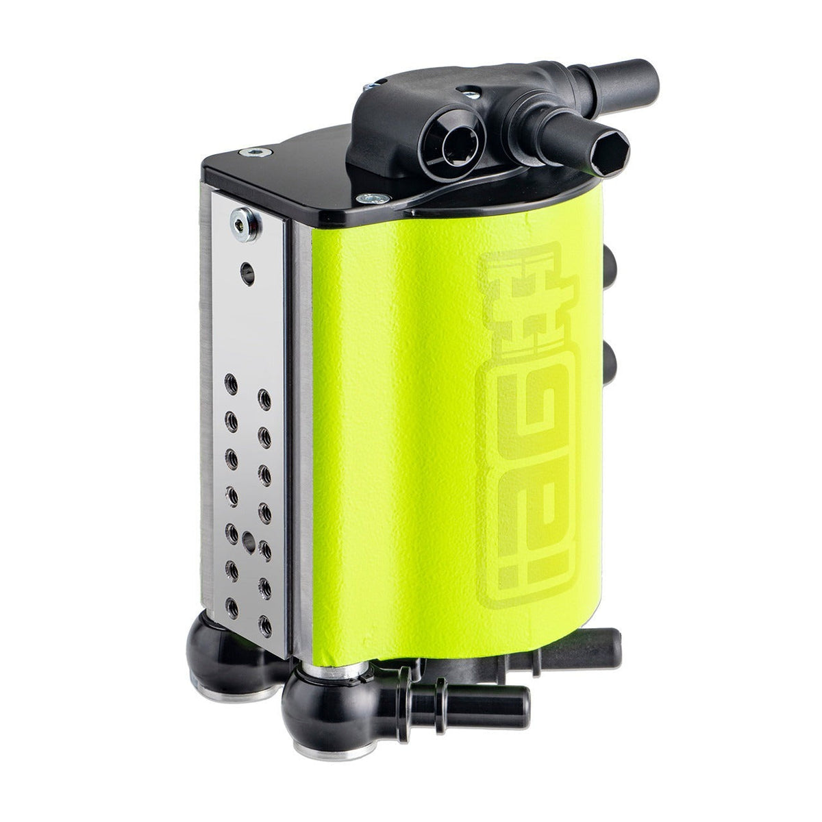 IAG Performance Air Oil Separator AOS - Neon Yellow - 2015-2021 Subaru WRX / 2014-2018 Forester XT