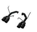 REMARK Stainless Single Wall Tip (4in) Axle Back Exhaust- Cerakote Black Coating - 2022-2026 Subaru WRX (VB)