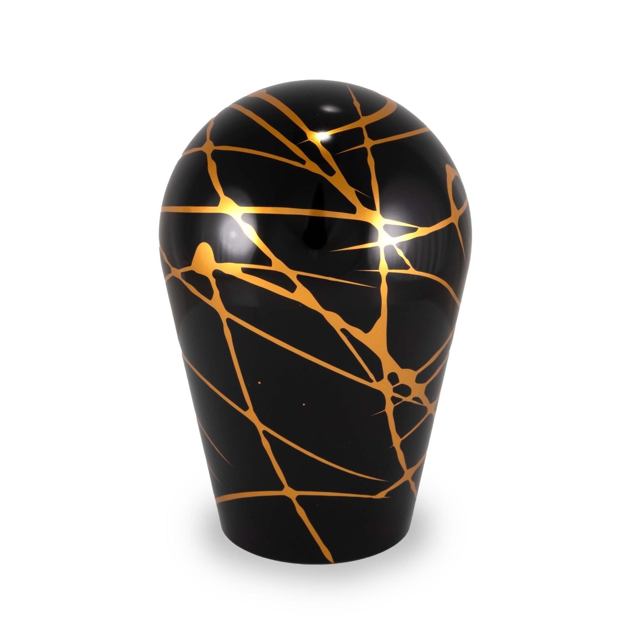 Billetworkz Automatic Shifter - Black w/ Gold Splash - Fits Subaru CVT: Forester (2019-2024)