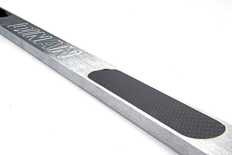 Dinan 92-99 BMW 323i/325i/328i/M3 (E36) Brushed Aluminum w/Carbon Inlays Shock Tower Brace - Rear