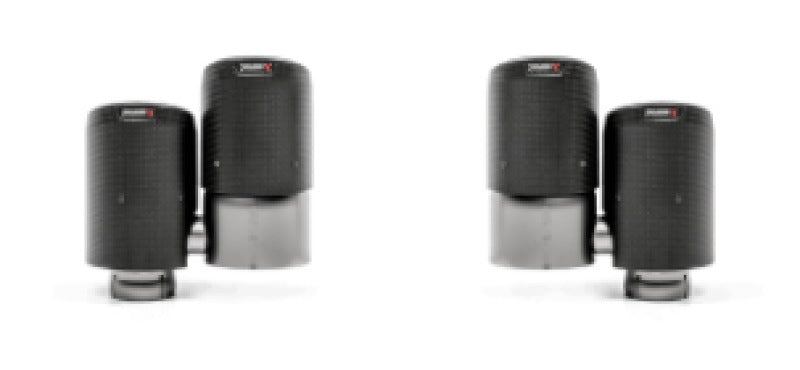 Akrapovic Tail Pipe Set Carbon for 2017-2018 Porsche Panamera Turbo - TP-CT/48