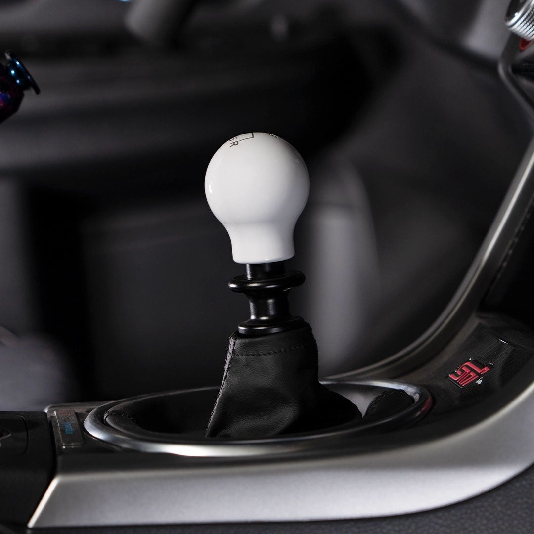 Billetworkz Weighted Shift Knob - 6 Speed STI Jail-Prison Engraving - Subaru STI