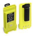 Rugged Radios GMR2 Replacement Lithium Battery w/12v Charge Port and Belt Clip Safety Yellow