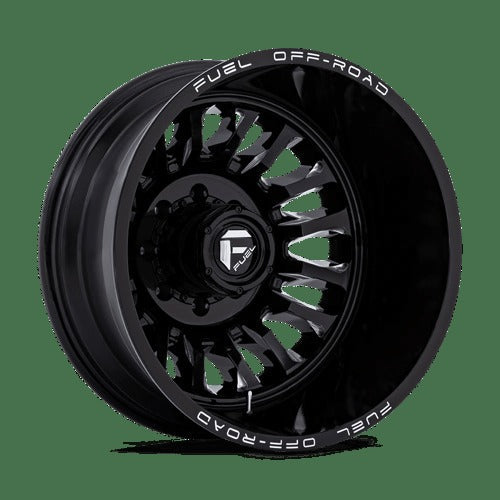 D868 20X8.25 8X200 G-BLK-MILL -227MM
