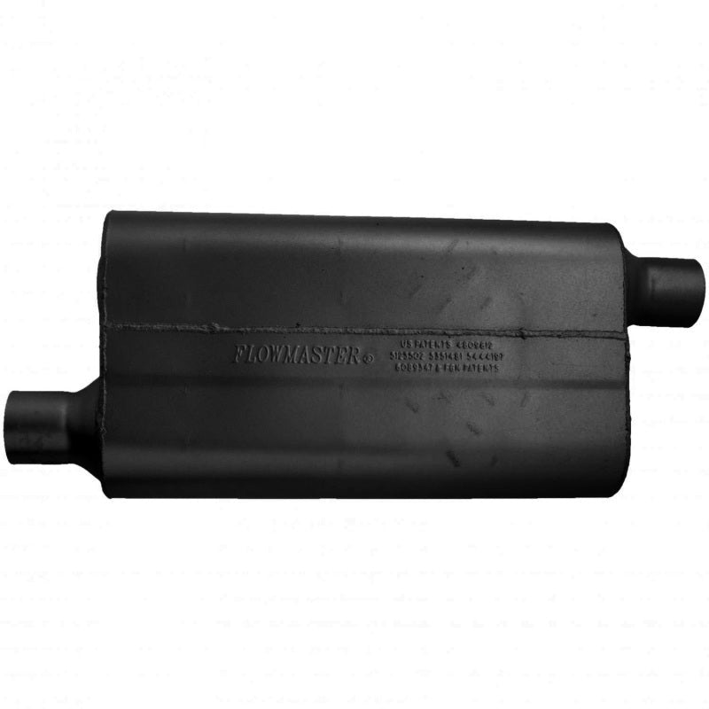 Flowmaster 50 Series Delta Flow 2.25-Inch Offset Inlet/Outlet Muffler - 942453