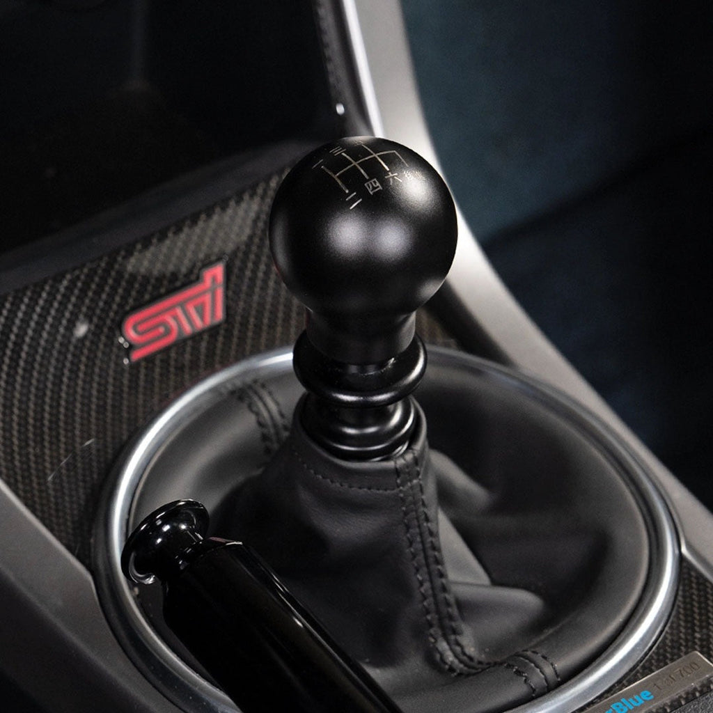 Billetworkz Weighted Shift Knob - 6 Speed Japanese Engraving - Subaru STI