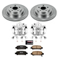 Power Stop Autospecialty Brake Kit w/Calipers - Rear - 2005-2009 Subaru Legacy