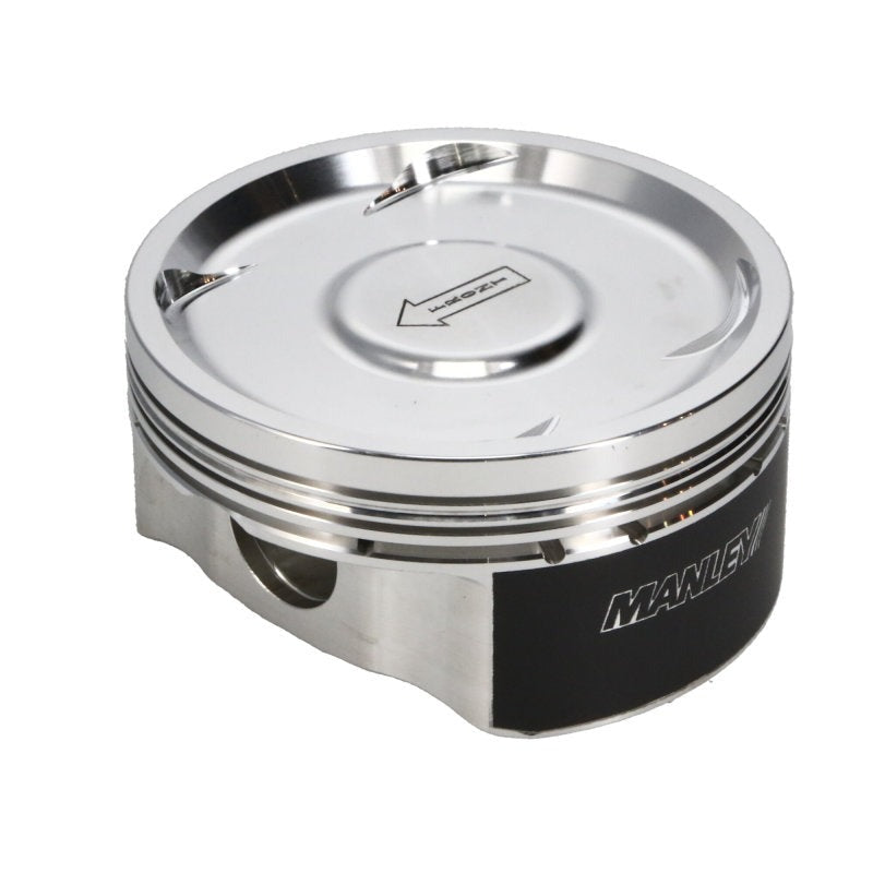 Manley 83mm Stroker 99.5mm STD Bore 8.5:1 Dish Piston Set with Rings - 2004-2021 Subaru STi (EJ257)
