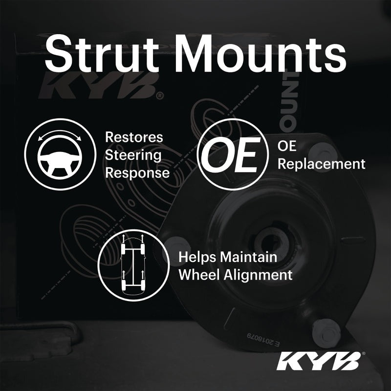 KYB Front Strut Mount - 2008-2013 Subaru Impreza AWD / 2005-2006 Subaru Legacy AWD