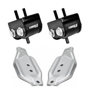 Torque Solution Engine Mounts w/ Mount Plates - 2002-2014 Subaru WRX / 2004-2021 STI