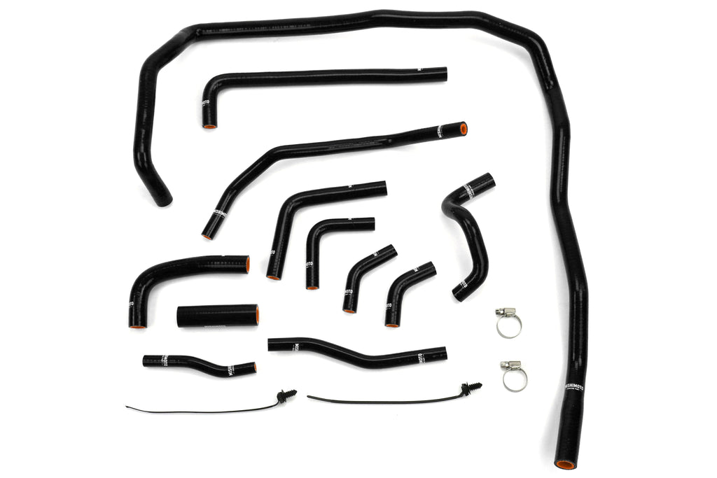 Mishimoto Silicone Ancillary Hose Kit Black - 2015-2021 Subaru WRX