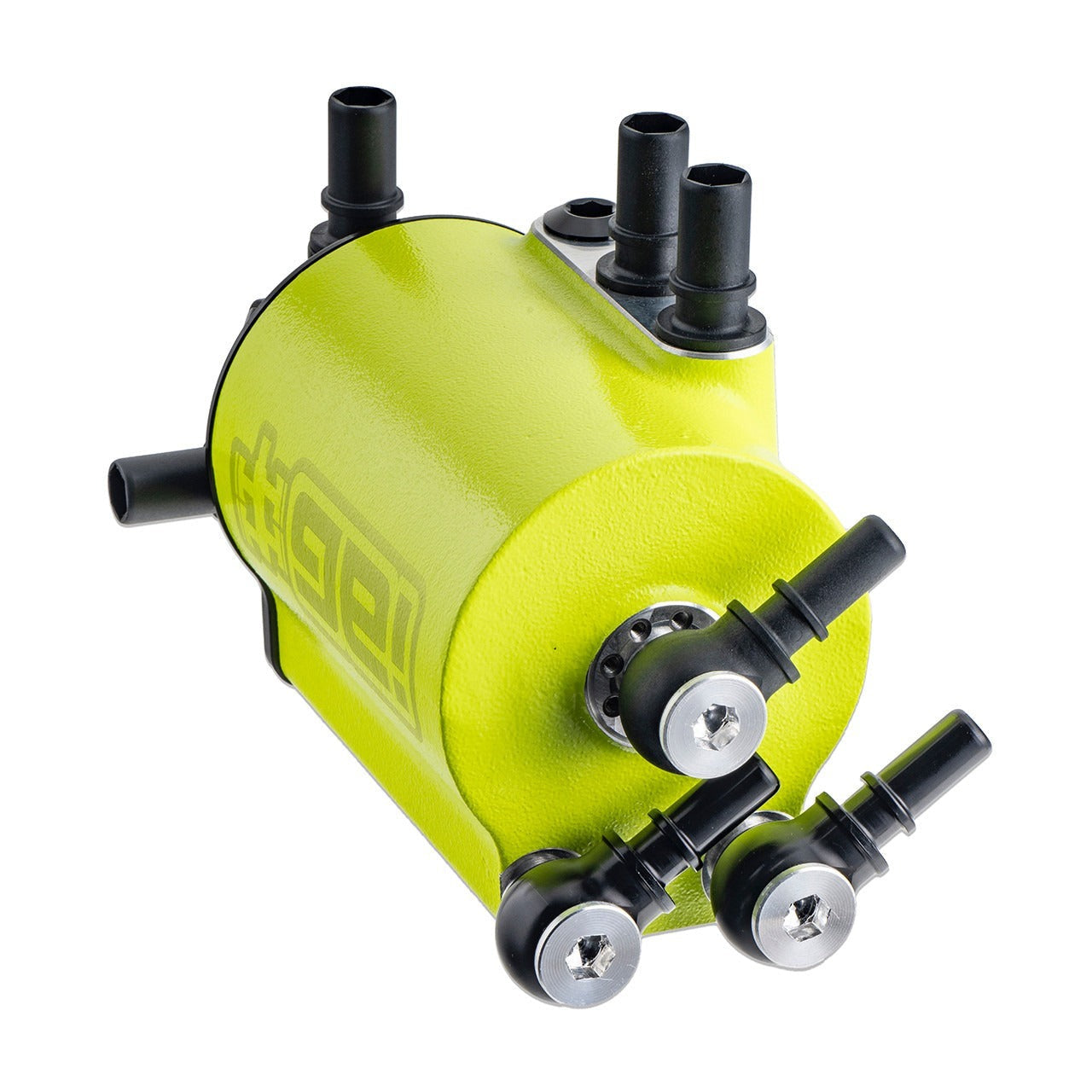 IAG Performance V4 Air Oil Separator AOS - Neon Yellow - 2022-2026 Subaru WRX