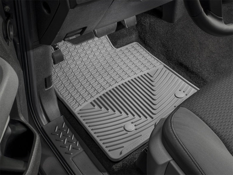 WeatherTech Rear Rubber Floor Mats - Grey - 2010-2014 Subaru Legacy / Outback