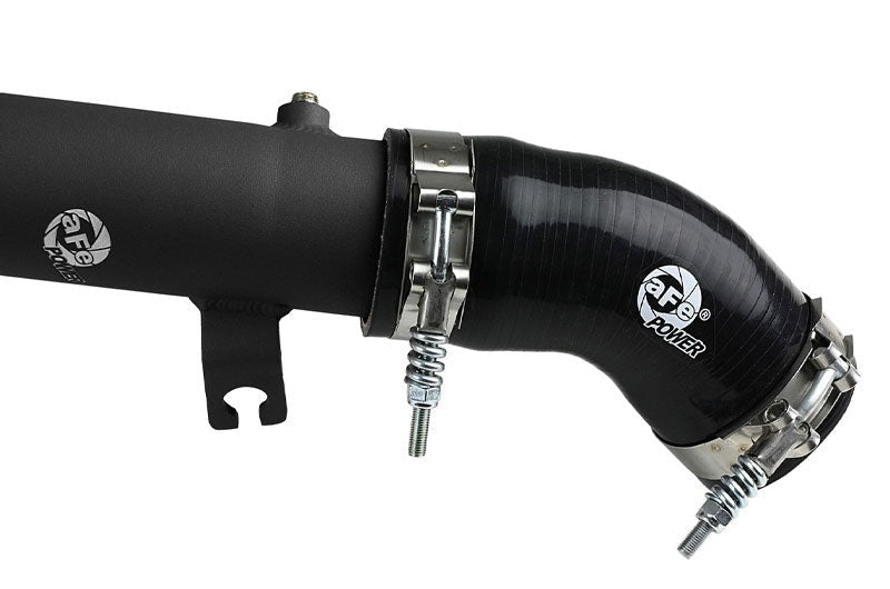 aFe BladeRunner 2.5in Aluminum Hot Side Charge Pipe 15-20 Subaru WRX 2.0T - Black