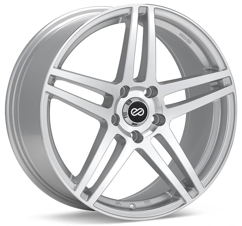 Enkei RSF5 16x7 5x100 45mm Offset 72.6mm Bore Hyper Silver Wheel