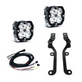 Baja Designs 19-24 Chevy Silverado 1500 Squadron Sport 2.0 A-Pillar Kit (Spot) - Clear