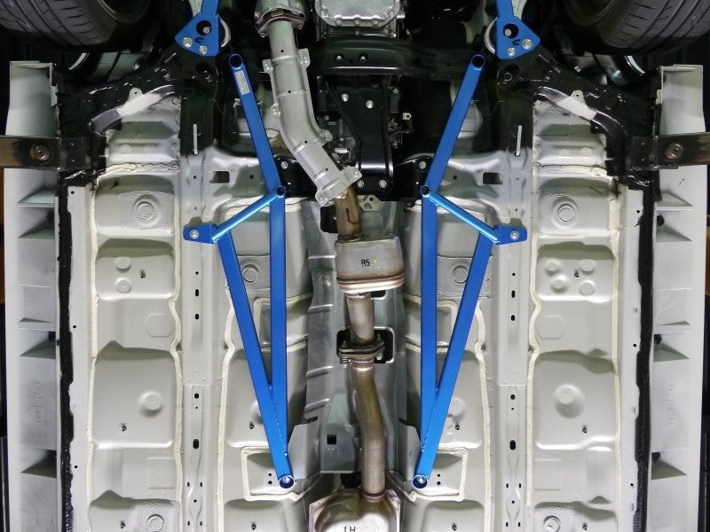 Cusco Power Brace Floor Center - 2008-2021 Subaru WRX / STI