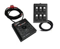 sPOD SourceLT on RAM Mount w/Green LED Switch Panel for 36in Battery Cables