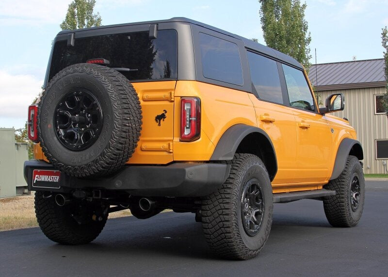 Flowmaster 21-25 Ford Bronco 2.3/2.7L Outlaw Axle-Back Exhaust System
