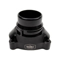 Wehrli 11-25 Ford Power Stroke 6.7L Billet Aluminum Thermostat Housing - Black Anodized