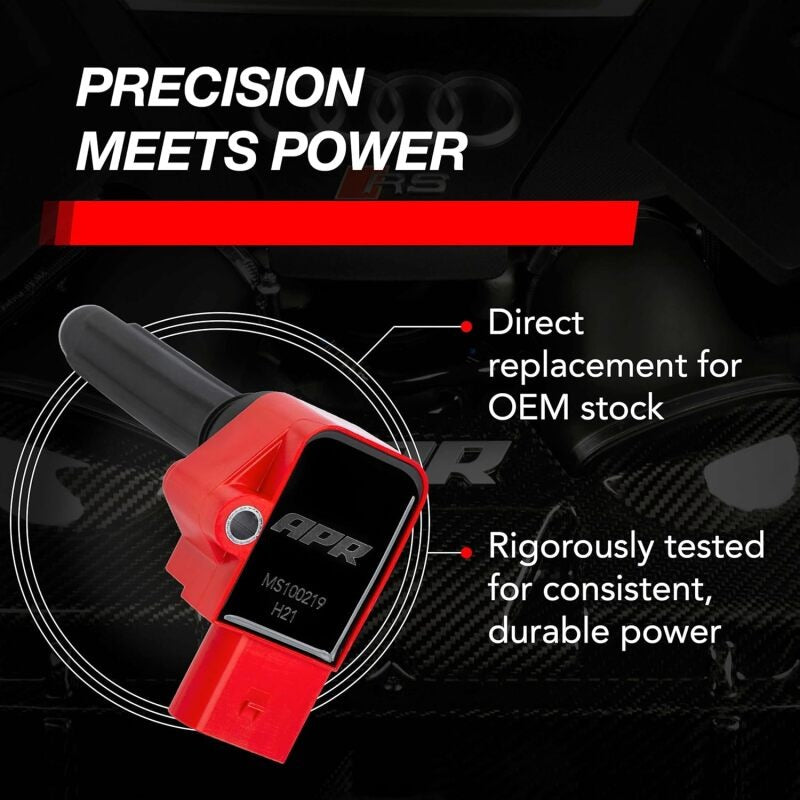 APR Audi (EA824) 4.0T Ignition Coil - Red