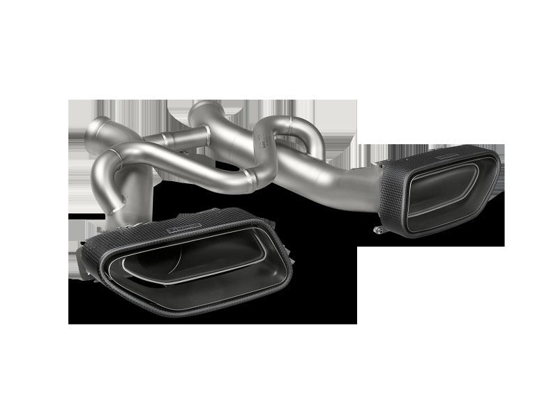 Akrapovic Slip-On Line Titanium with Carbon Tips for 2014-2017 McLaren 650S/650S Spyder - S-MC/TI/2