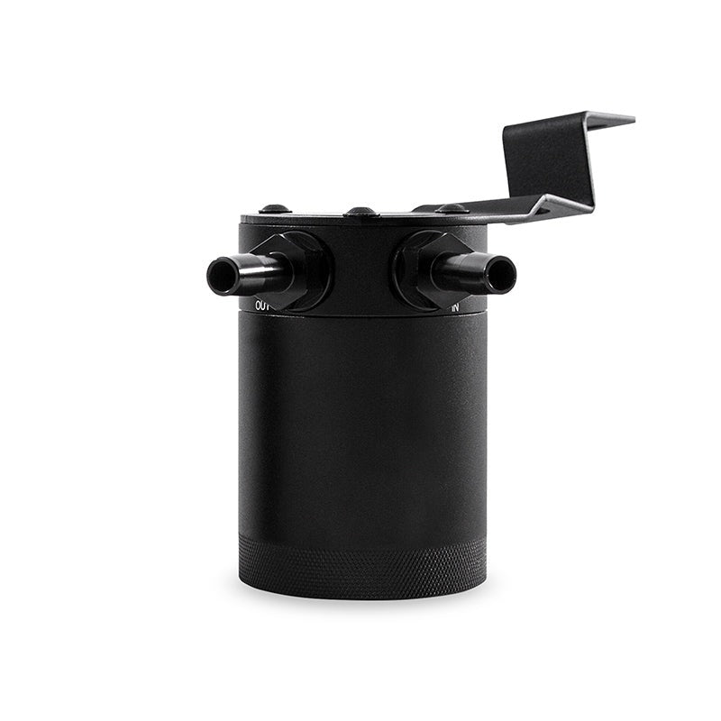 Mishimoto PVC Side Baffled Oil Catch Can, Black - 2015-2021 Subaru WRX