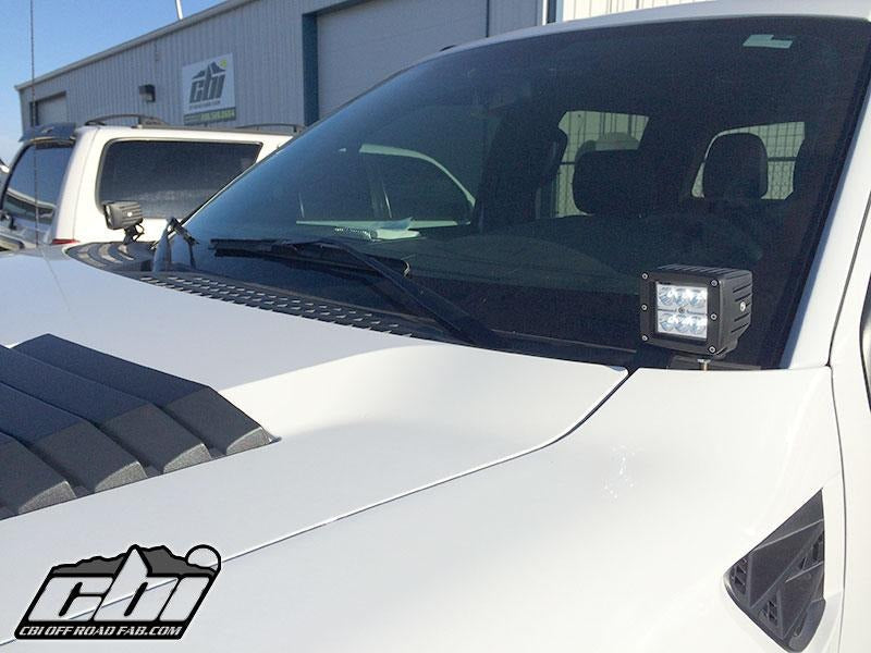 Ford F150 Raptor Ditch Light Brackets 10-16 Ford F-150 Raptor CBI Offroad