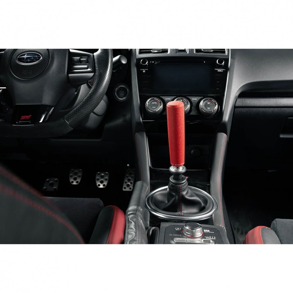 GrimmSpeed Tallboy Shift Knob (M12x1.25) - Aluminum Red - Universal