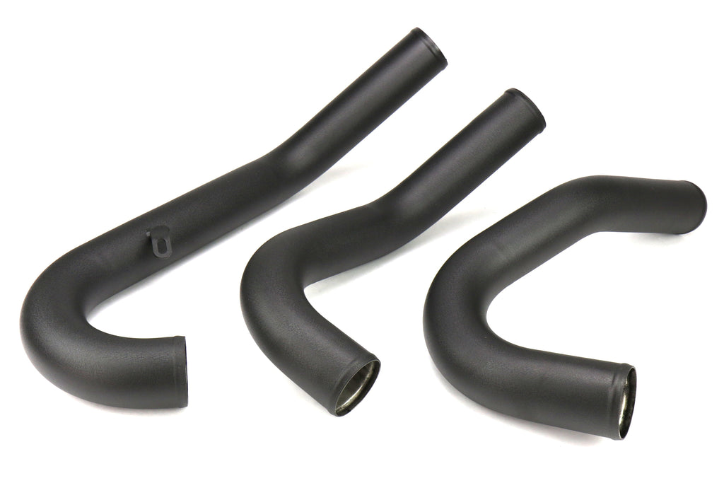 ETS Front Mount Intercooler Piping Kit Wrinkle Black - 2008-2014 Subaru STI