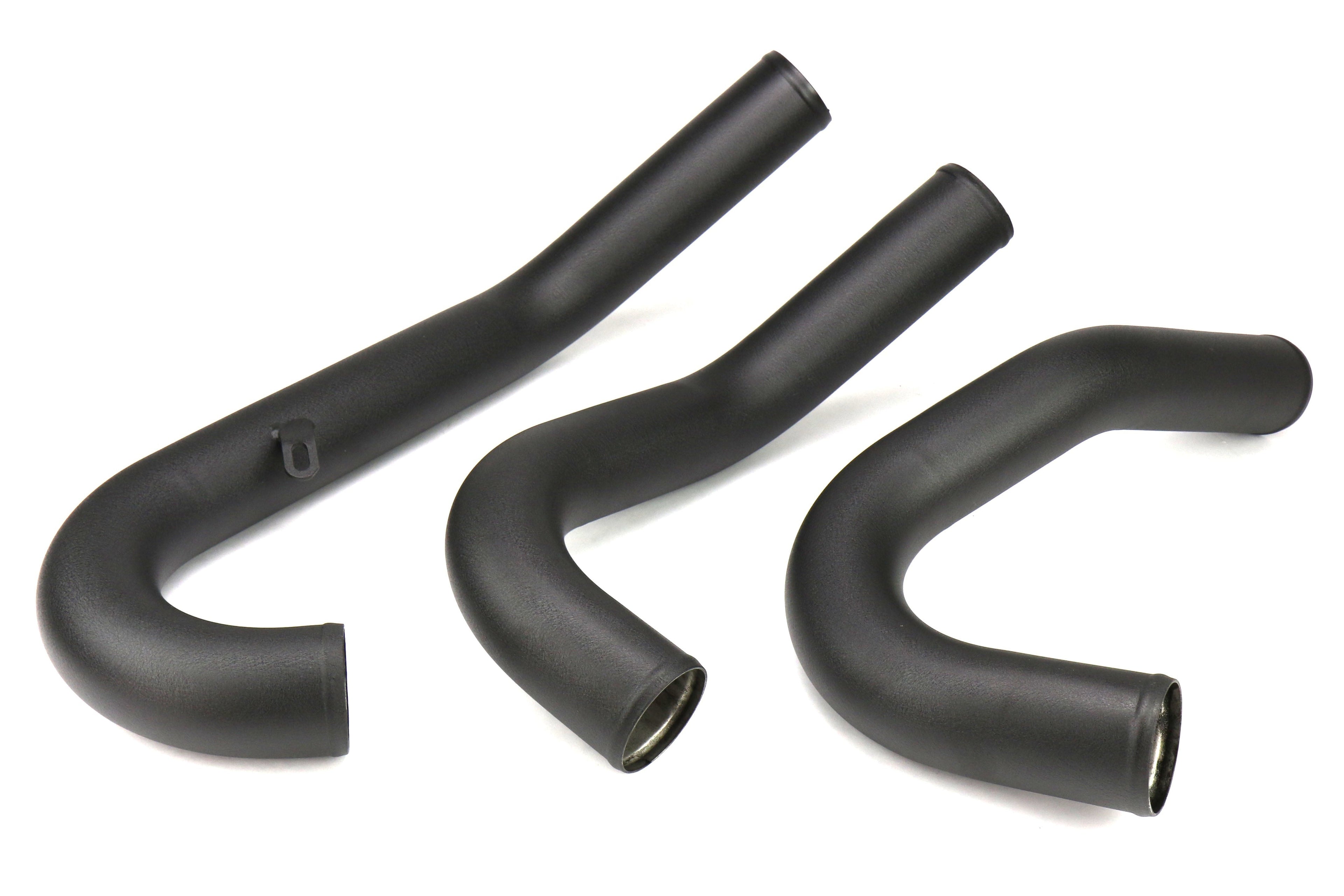 ETS Front Mount Intercooler Piping Kit Wrinkle Black - 2008-2014 Subaru STI