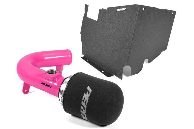 PERRIN Cold Air Intake w/Heatshield - Hyper Pink - 2022-2026 Subaru WRX