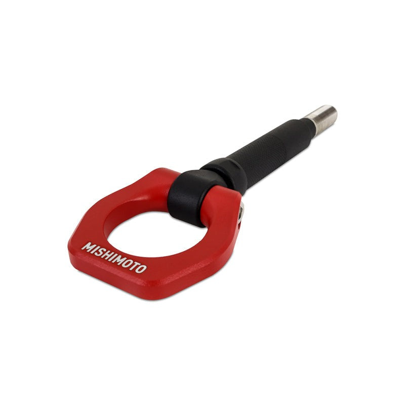 Mishimoto Red Racing Front Tow Hook - 2018-2021 Subaru WRX / 2013-2016 Scion FR-S / 2013-2021 Subaru BRZ / 2017-2020 Toyota 86