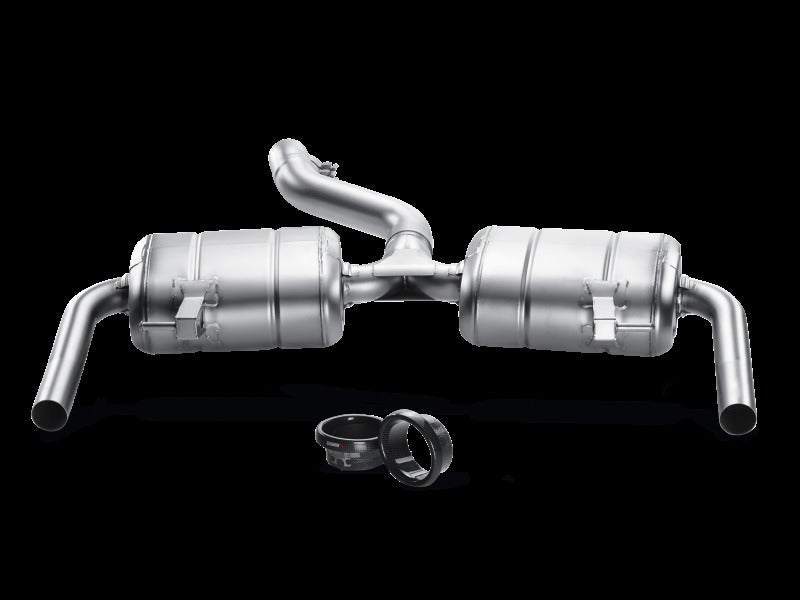 Akrapovic Slip-On Line Stainless Steel with Carbon Tips for 2009-2012 Renault Clio III RS 0 - MTP-RECL3RSH