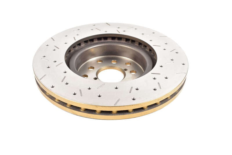 DBA 4000 Series Drilled & Slotted Front Rotor - 10-Lug - 2005-2008 Subaru Legacy GT