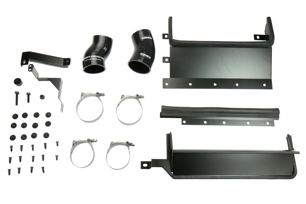 Mishimoto Race Top Mount Intercooler Black - 2015-2021 Subaru WRX