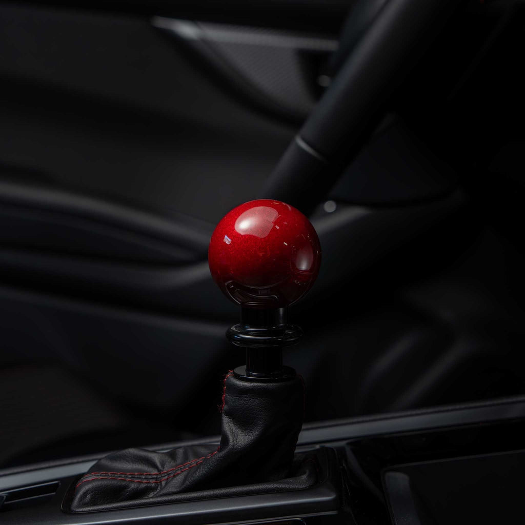 Billetworkz Automatic Shifter - Candy Red - Fits Subaru CVT: WRX (2022+), Crosstrek (2024+), Forester (2025+), Impreza (2024+), Legacy/Outback (2015+)