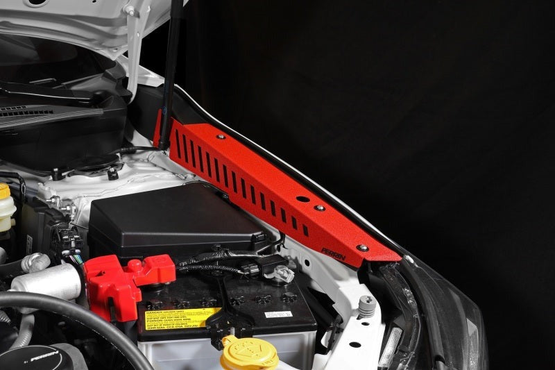 PERRIN Fender Shroud Set - Red - 2022-2026 Subaru WRX
