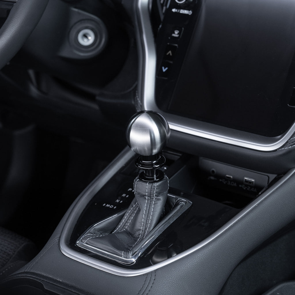 Billetworkz Titanium Brushed Automatic Shifter - Subaru CVT: WRX (2022+), Crosstrek (2024+), Forester (2025+), Impreza (2024+), Legacy/Outback (2015+)