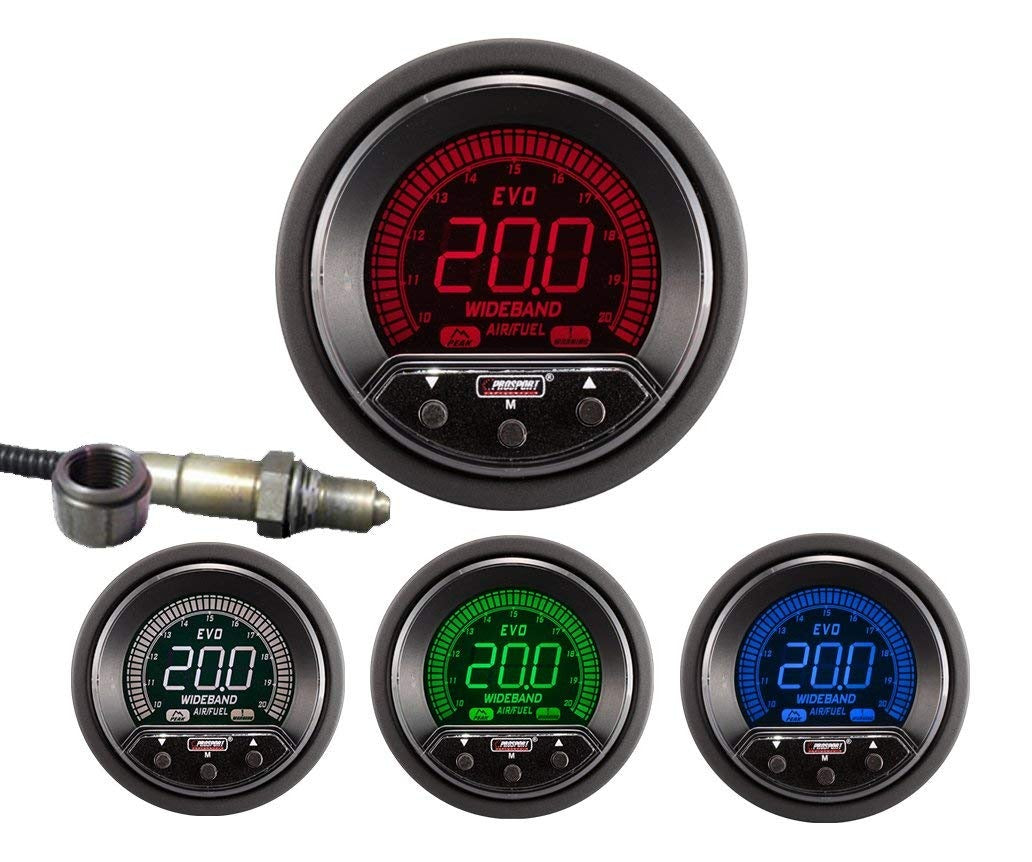 ProSport 2-1/16" Premium EVO Wideband Digital Air Fuel Ratio kit