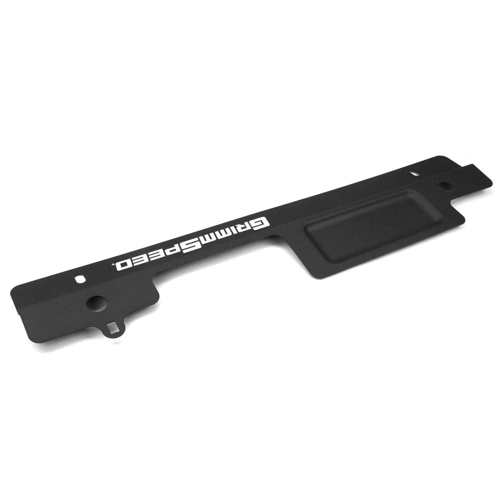 GrimmSpeed Radiator Shroud w/ Tool Tray Black - 2002-2007 Subaru WRX/STI