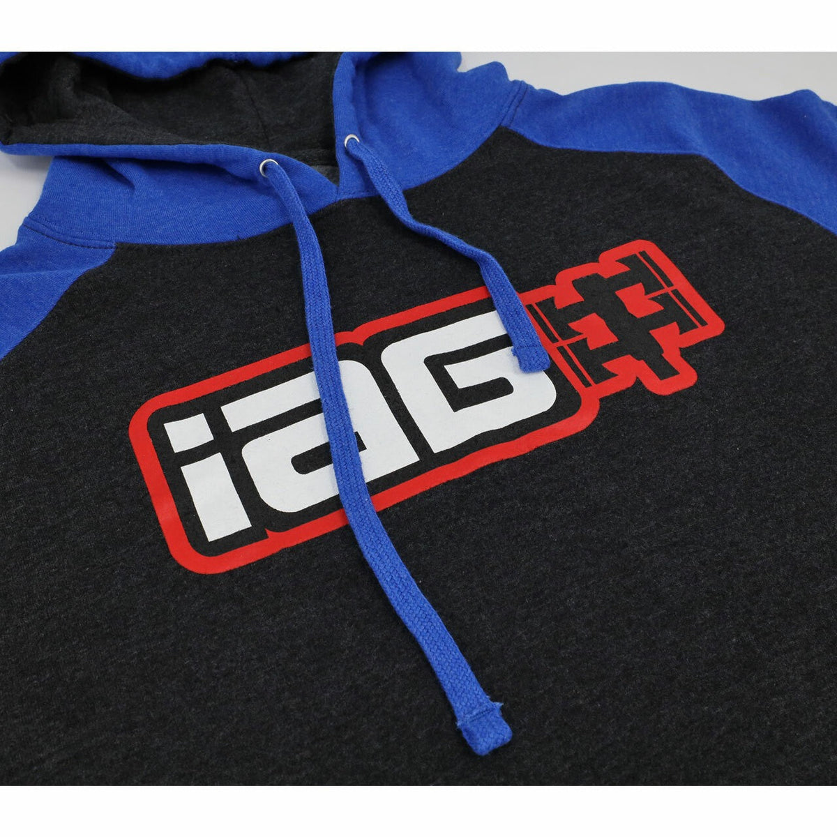IAG Performance IAG Boxer Logo Hoodie (Black & Blue) - Size L
