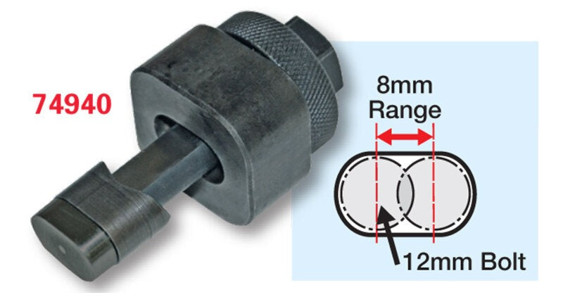 SPC Performance 12x8mm Slot Punch Tool - Universal