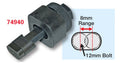 SPC Performance 12x8mm Slot Punch Tool - Universal